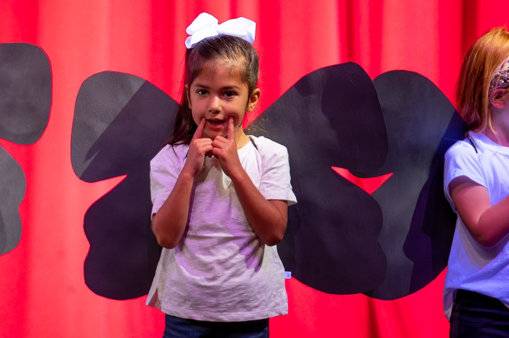 PreK-4 butterfly parade